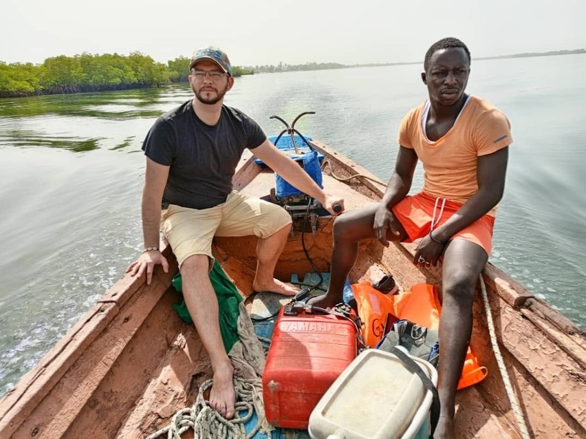 Radny Michał Braun z wizytą w Senegalu. Pomaga Afrykańczykom...