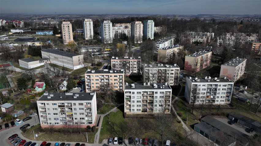 Osiedle Na Stoku w dzielnicy Wzgórza Krzesławickie