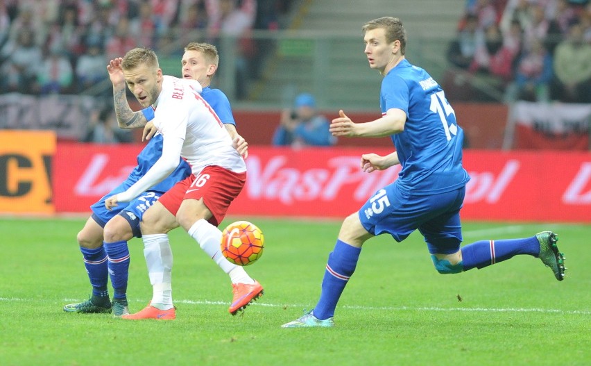 Reprezentacja Polski zagra z Islandią na Stadionie Narodowym...