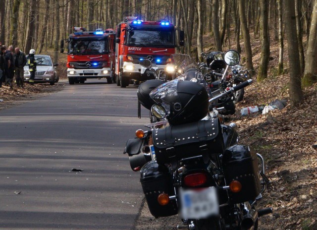 W sobotę po południu doszło do dwóch poważnych zdarzeń drogowych w powiecie słupskim.