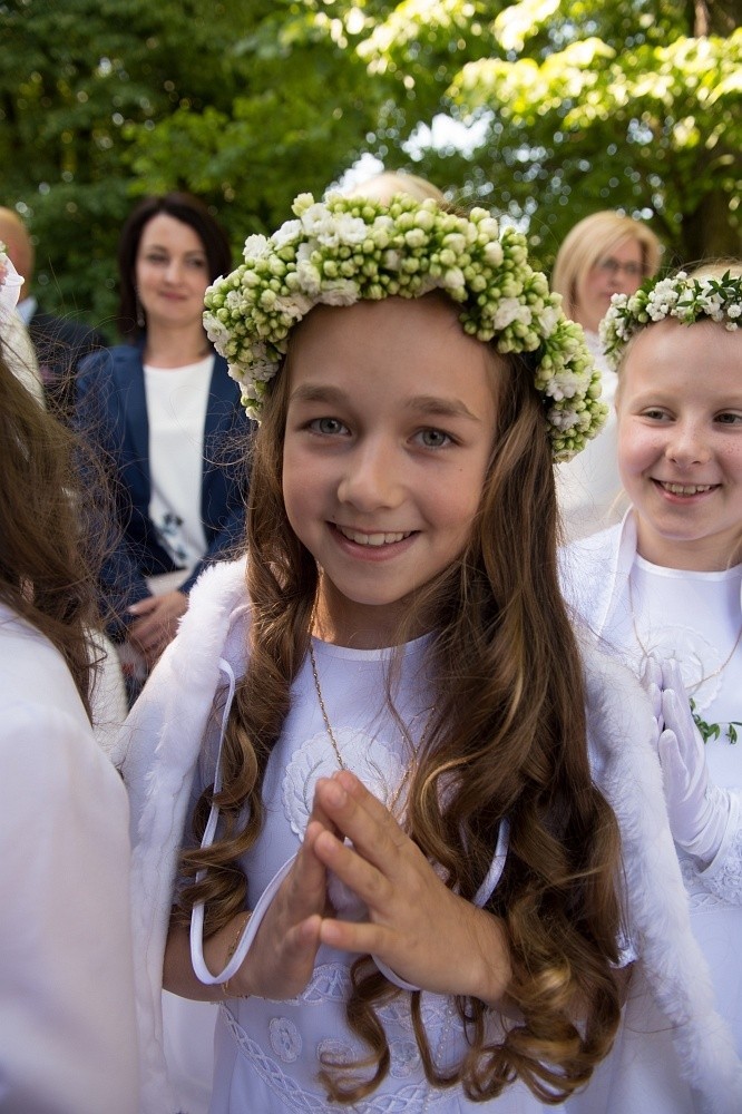 I komunia święta w podbocheńskich Krzyżanowicach