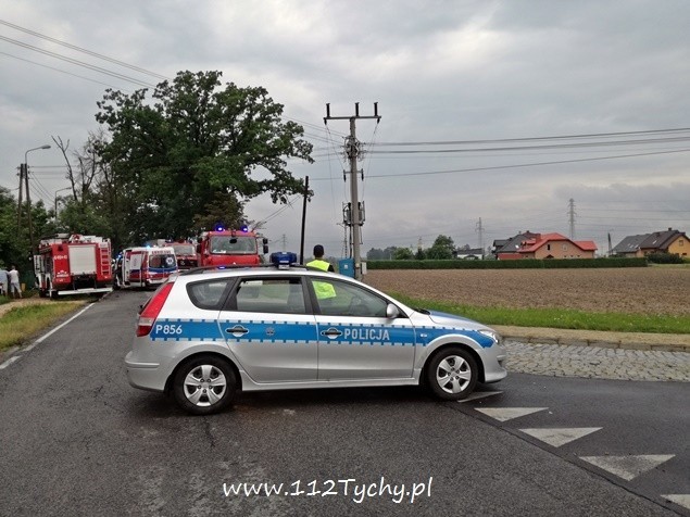 Wypadek w Tychach na u. Mysłowickiej. 19-latka w ciężkim...