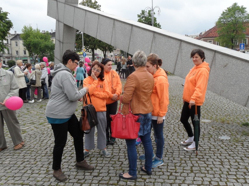 Marsz Różowej Wstążki w Częstochowie