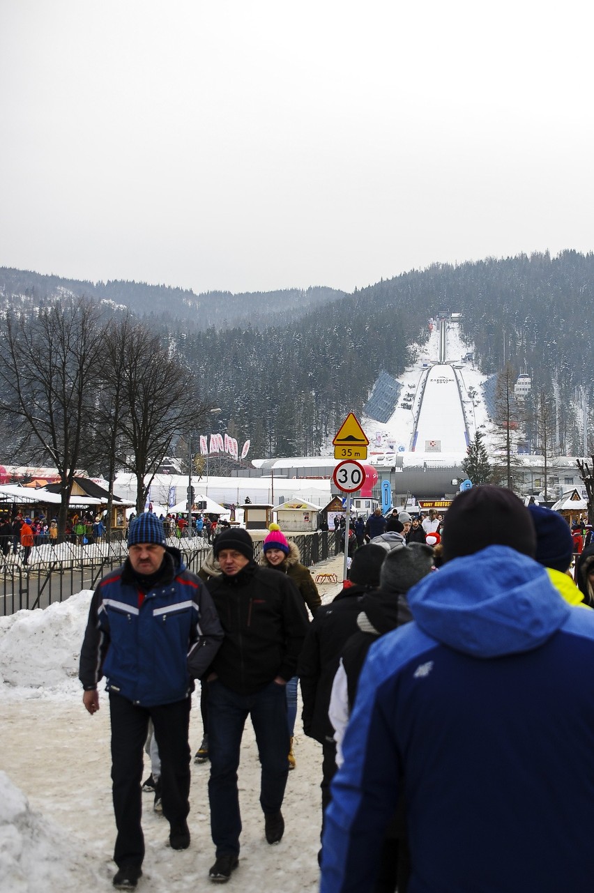 Kibice opanowali Zakopane