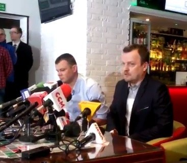 Wtorkowa konferencja prasowa prezesa piłkarskiego Zagłębia...