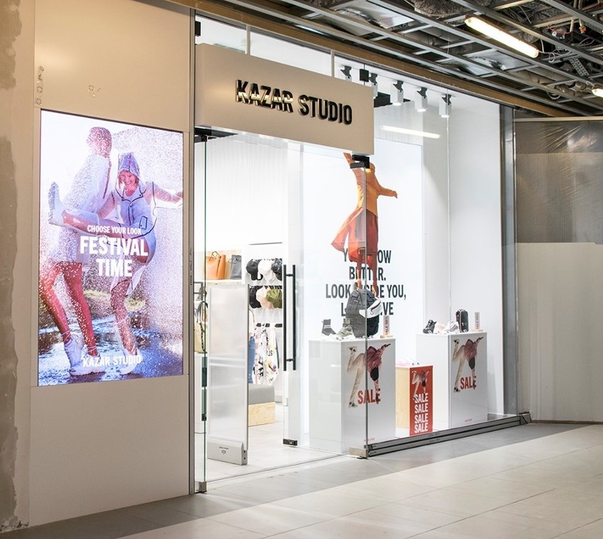Nowe sklepy w galerii Solaris Center w Opolu - Kazar Studio