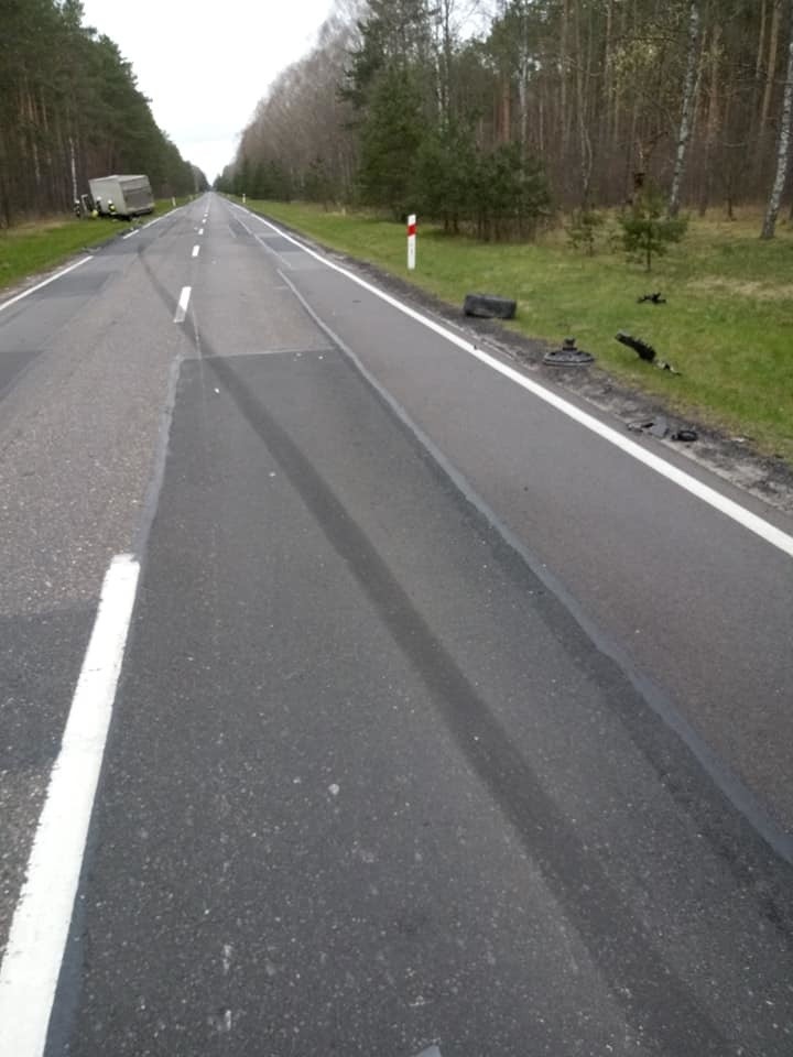 Dzisiaj (poniedziałek) doszło do wypadku na drodze krajowej...