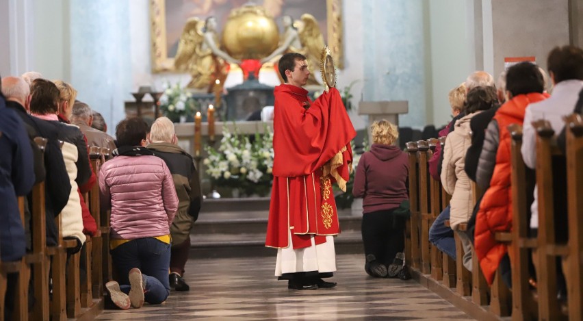 Na zakończenie Eucharystii było specjalne błogosławieństwo...