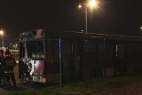 Pożar autobusu miejskiego na terenie zajezdni w Ostrowcu Świętokrzyskim. Było groźnie - zobacz zdjęcia