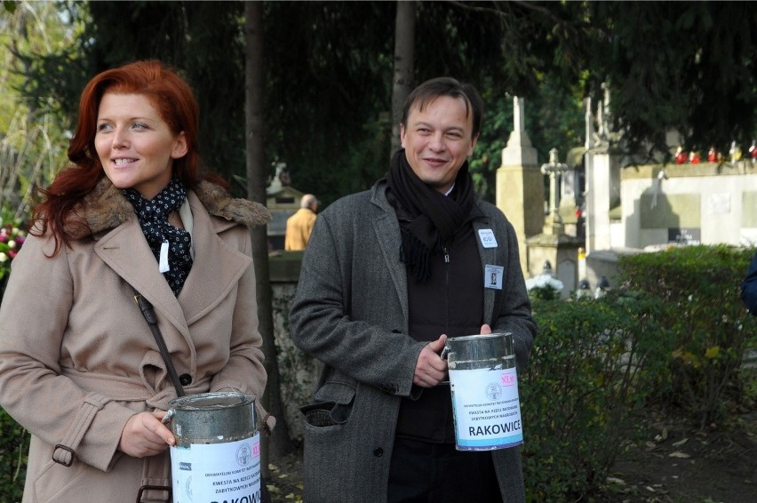 Sławomir Ptaszkiewicz na Cmentarzu Rakowickim