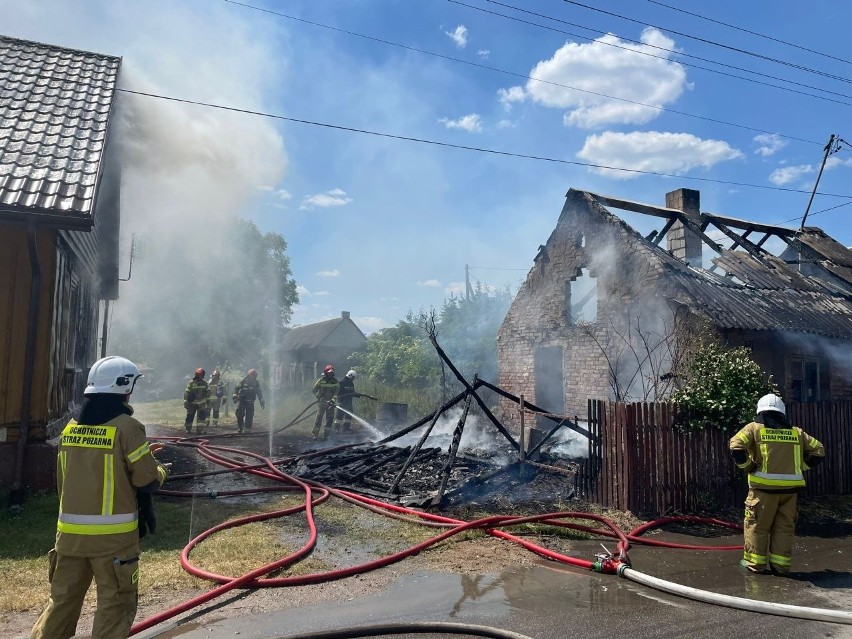 W środę w województwie podlaskim były dwa pożary domów