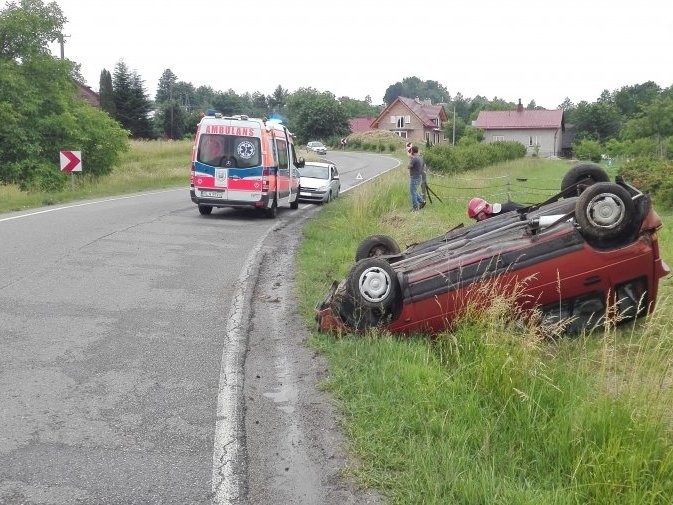 Do groźnie wyglądającego zdarzenia doszło na drodze...