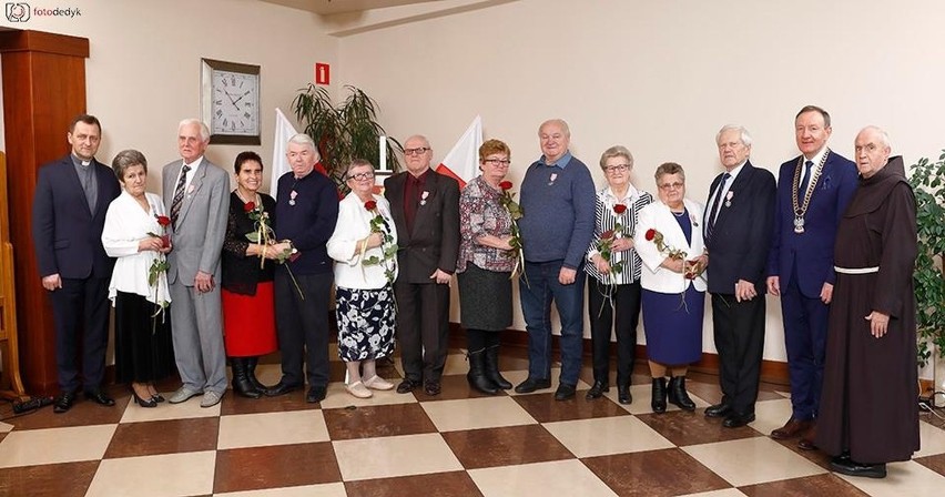 Uroczystość Złotych Godów w Oleśnie.