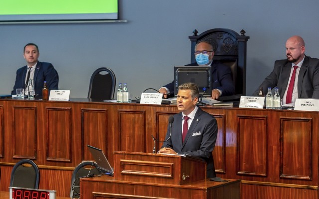 Mariusz Wołosz, prezydent Bytomia, uzyskał wotum zaufania oraz absolutorium