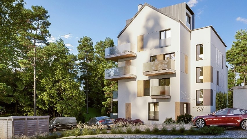 Spokój, kontakt z naturą i piękne otoczenie. Mieszkania z apartamentowca "Forest Villa" w Kielcach już na sprzedaż (WIZUALIZACJE)