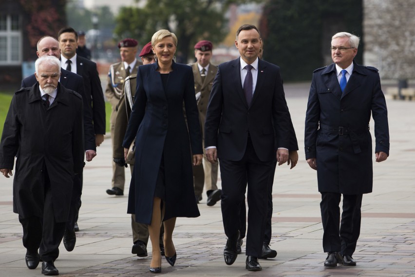 Prezydent Andrzej Duda wziął udział w mszy świętej na Wawelu