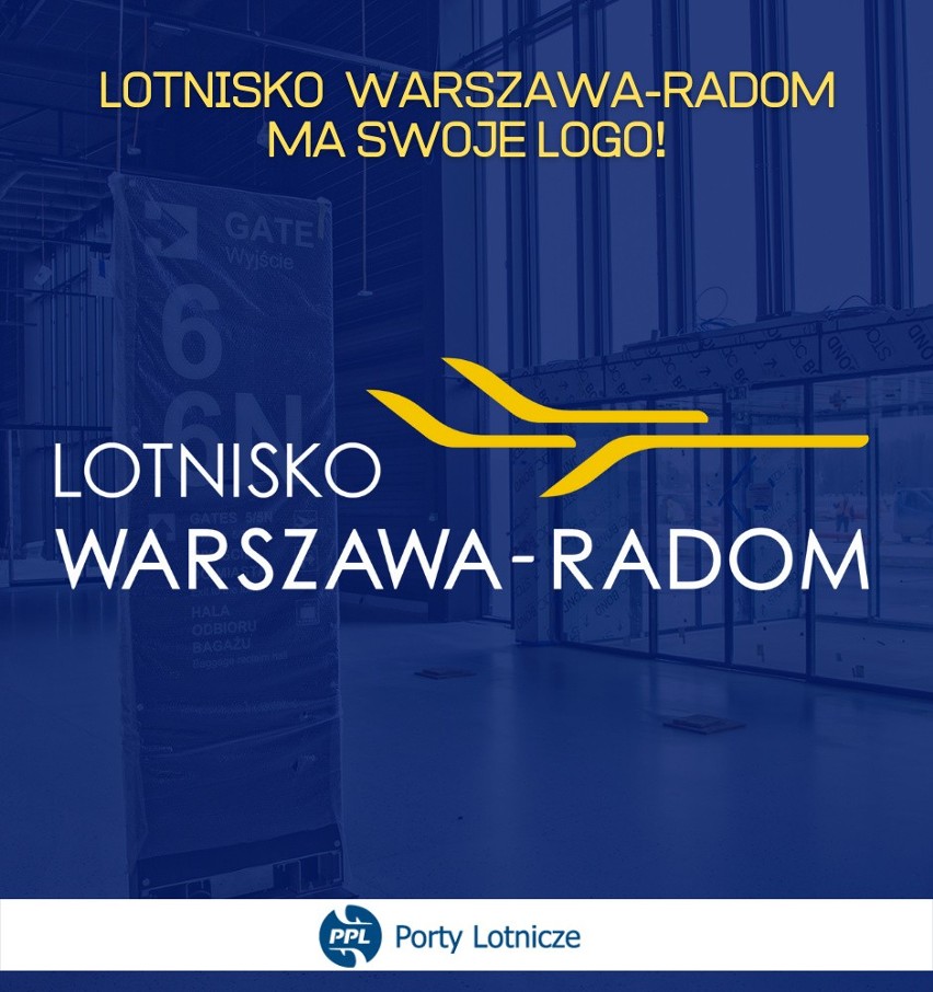 Rozstrzygnięto konkurs na logo Portu Lotniczego Warszawa - Radom. Podoba ci się?
