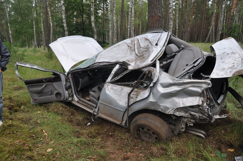 Wypadek koło Szczecinka. Dwie osoby ranne