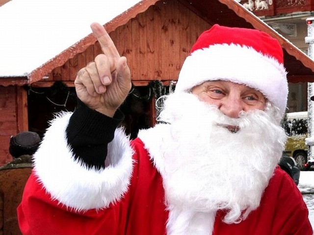 Podczas imprezy na wąbrzeskim rynku pojawi się także Mikołaj, podobnie jak kilka dni temu na jarmarku w Grudziądzu