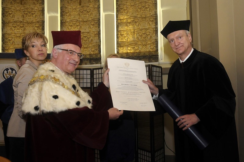 Doktor Honoris Causa UKW dla prof.M.Kleibera