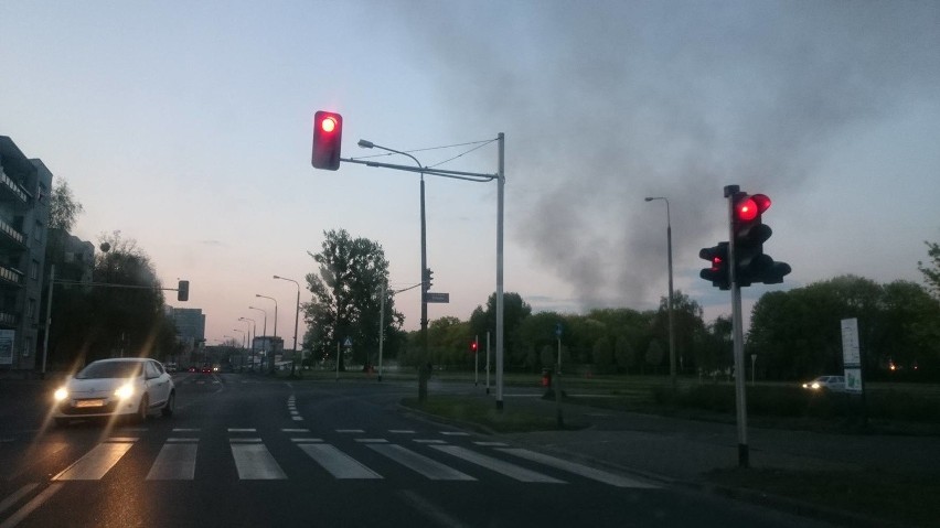 Poznań: Wielki pożar starego młyna na Nadolniku