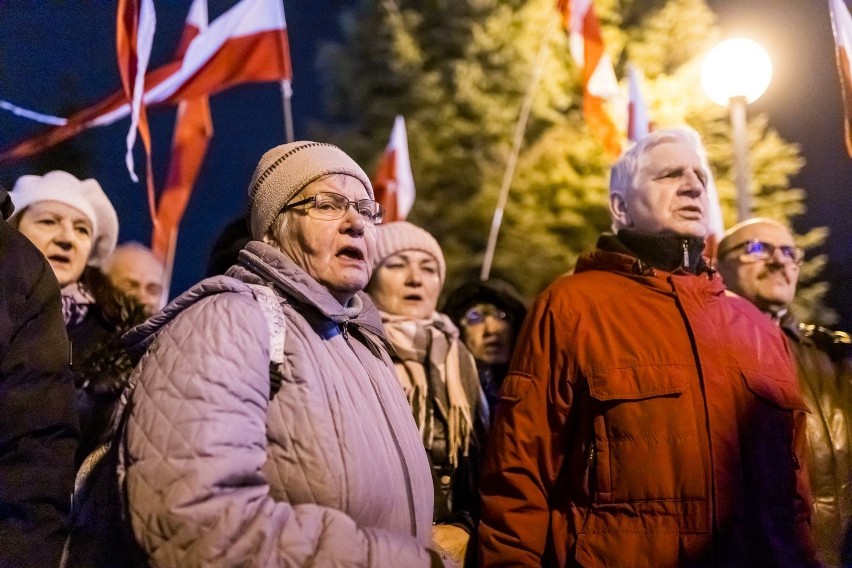 "Rozgrzewką" przed warszawskim marszem była manifestacja...