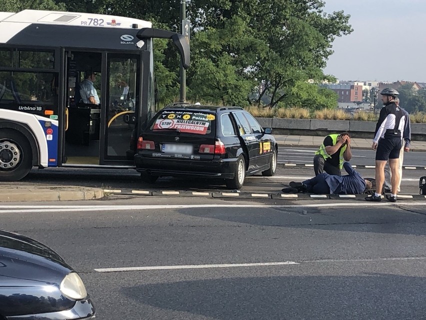 Wypadek na moście Grunwaldzkim