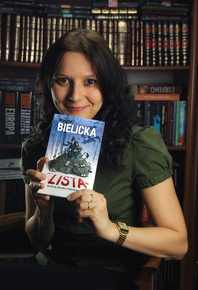 Magda Bielicka: - Książki to tylko i wyłącznie moje hobby, nie sposób na życie. Nad książką pracuję bez planu. "Listę. Historię zbrodni niedoskonałych" napisałam w kilka wieczorów