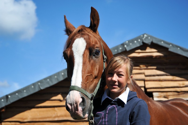 Kocham konie, bo mają uczucia – mówiła Aleksandra Żukowska,...