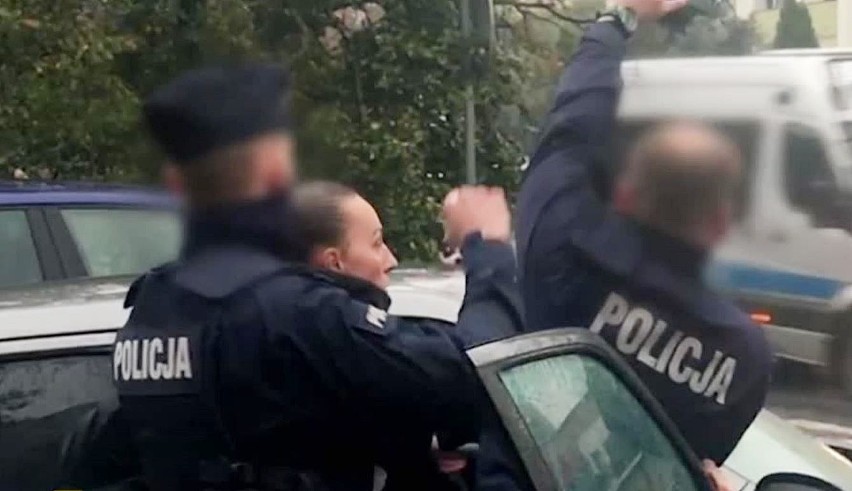 Pan Mariusz nie zakrył ust i nosa. Interweniowali policjanci...