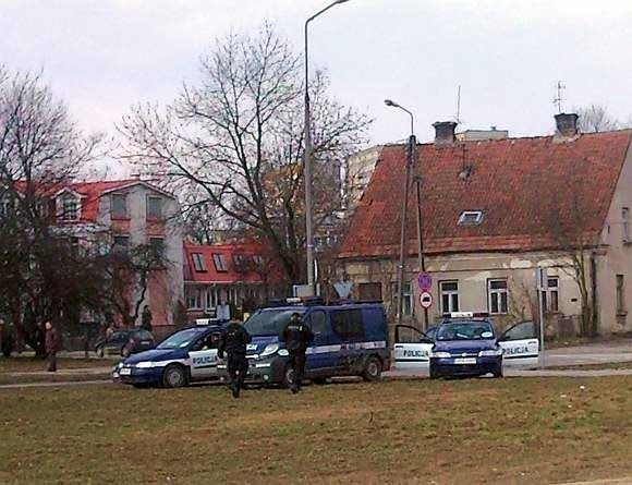 Pościg za jednym z rabusiów skończył się na ulicach Białegostoku.