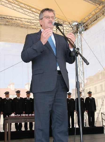 Bronisław Komorowski wygrał pierwszą turę wyborów prezydenckich w Przemyślu.