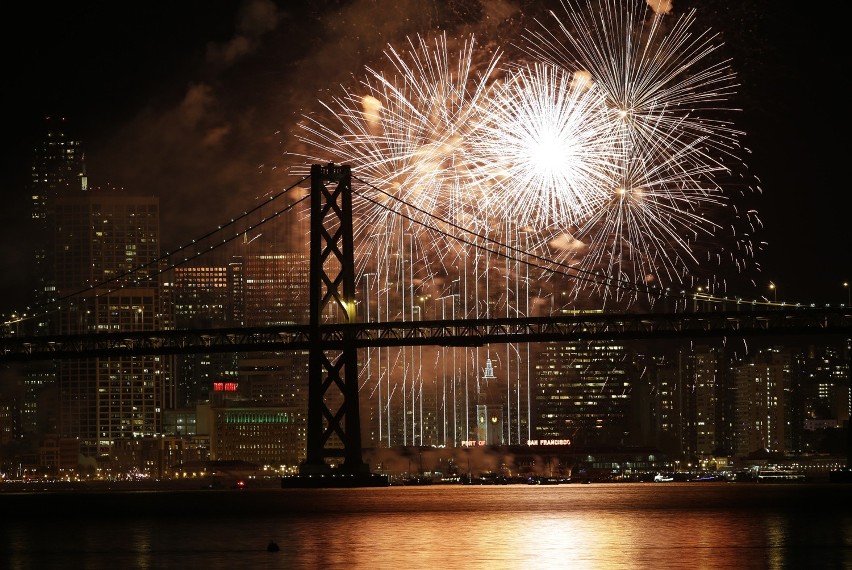 Pokaz fajerwerków w San Francisco