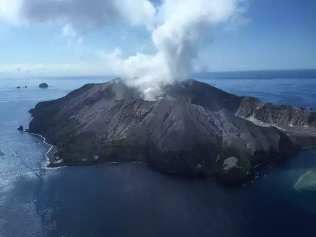 Wulkan na wyspie White