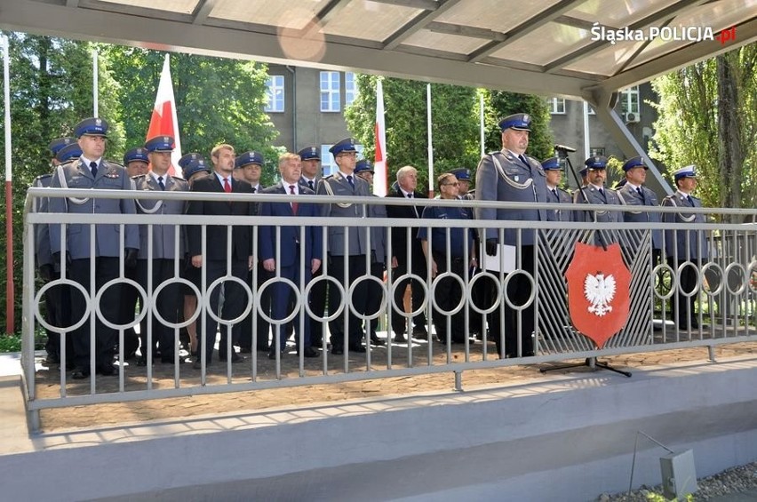 Ślubowanie nowych policjantów w Katowicach