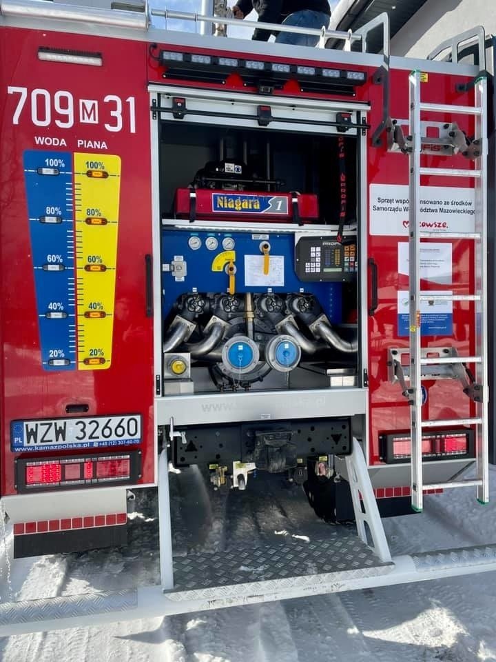 Ochotnicza Straż Pożarna z Tczowa ma nowy wóz strażacki....