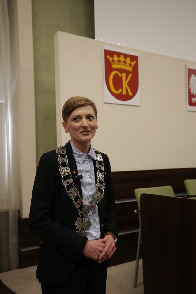 Agata Wojda, prezydnetka Kielc