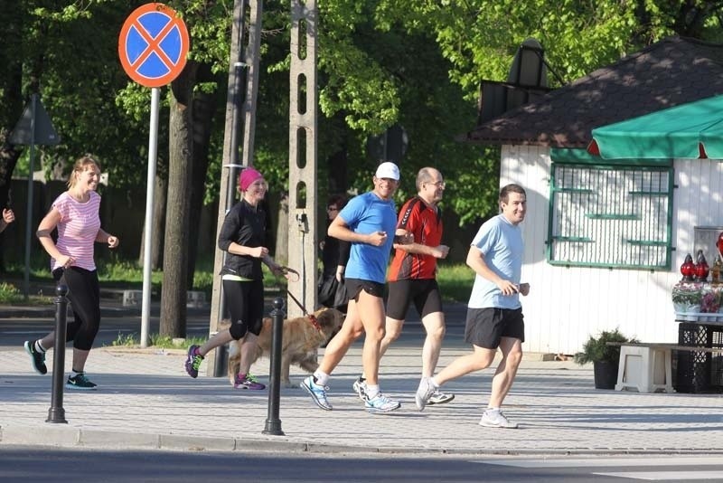 Wolne bieganie w Parku na Zdrowiu [ZDJĘCIA]