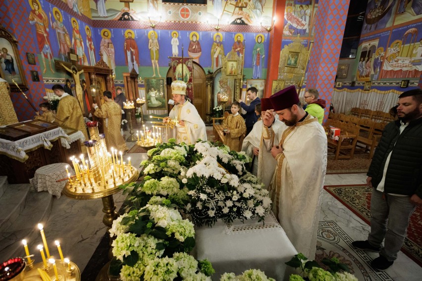 Liturgia Paschy w szczecińskiej cerkwi