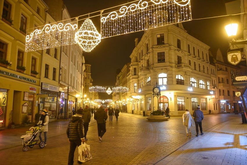 Toruńska starówka przed Bożym Narodzeniem