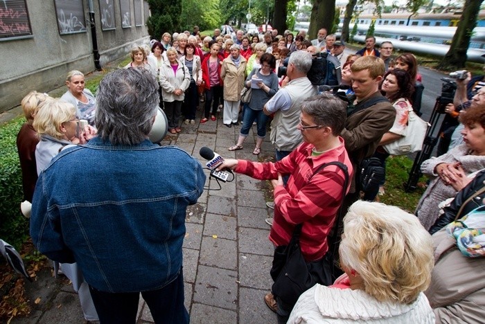 Protest w Uzdrowisku Kołobrzeg.