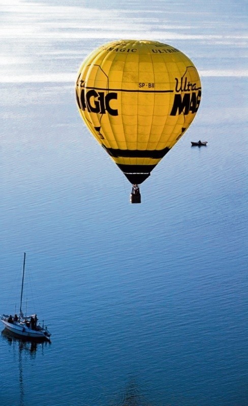 Latanie balonem pozwla spojrzeć na najbliższe i dalsze okolice z zupełnie innej perspektywy