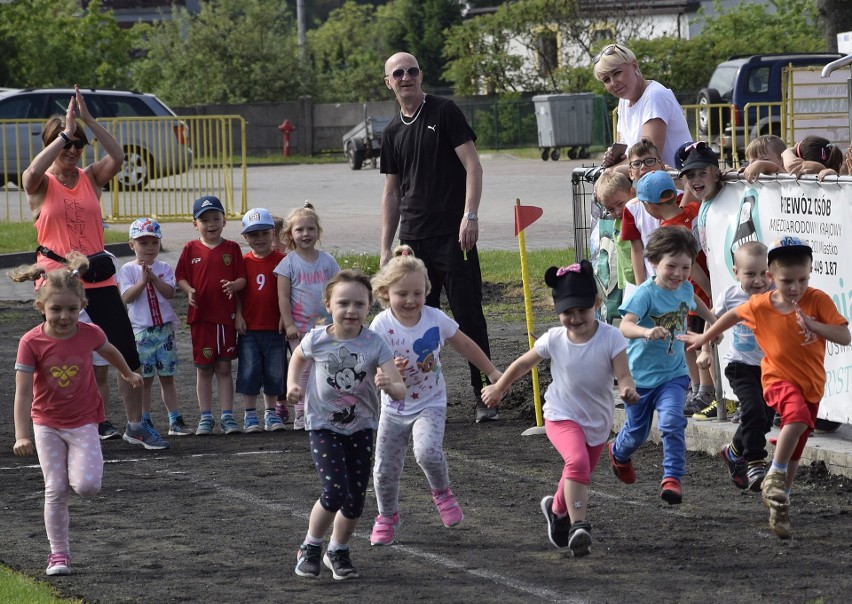 Maraton miasteckich przedszkolaków