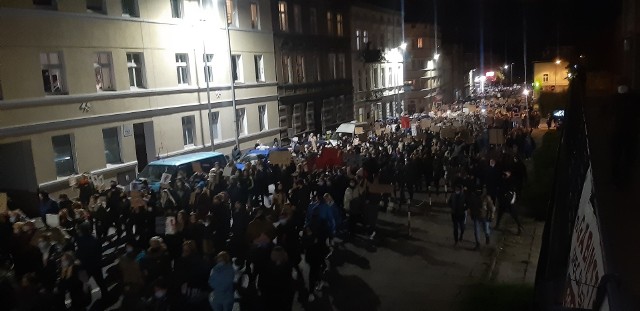 Protest w Koszalinie