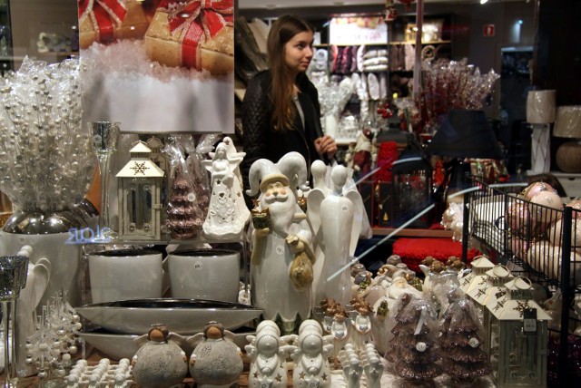 Lubelskie sklepy idą w ślady za amerykańską modą i świąteczne gadżety sprzedają w listopadzie