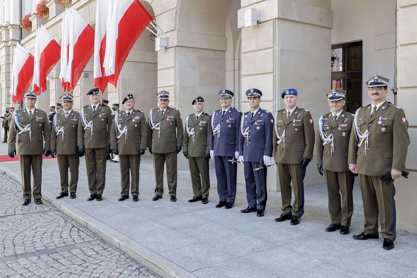 Generał ze Słupska. Dowódca 7 BOW odebrał nominację z rąk prezydenta