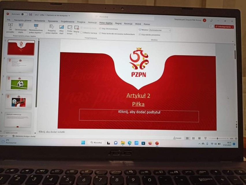 Zaczął się kurs sędziowski online. Była wysoka frekwencja. Gościem specjalnym był Szymon Marciniak, który sędziował finał mundialu!