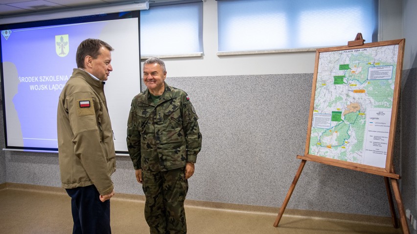 Nowa Dęba. - Poligon wojskowy zostanie powiększony - zapowiedział minister obrony narodowej Mariusz Błaszczak