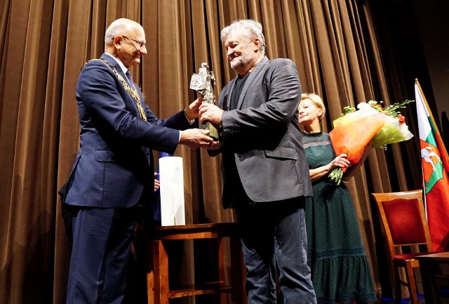 Krzysztof Cugowski w czwartek (5 października) w Teatrze Starym otrzymał tytuł Honorowego Obywatela Miasta Lublin.