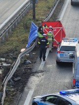  Śmiertelny wypadek na DK 86 w Sosnowcu. Na miejscu zdarzenia trwają czynności i występują utrudnienia w ruchu